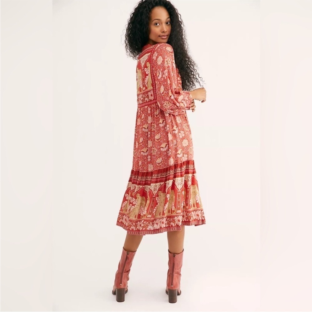 Spell and Gypsy Collective Poinciana Maxi Dress XS 03 - Picture 2 of 15